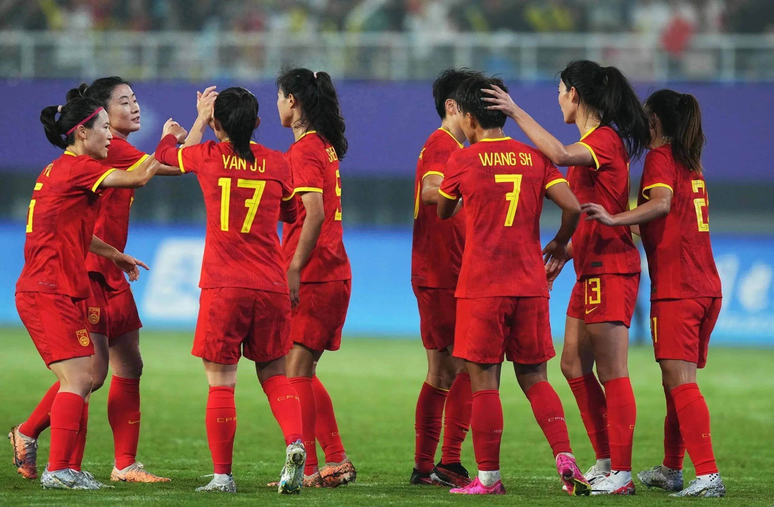 中国女足在国际比赛中再添一胜